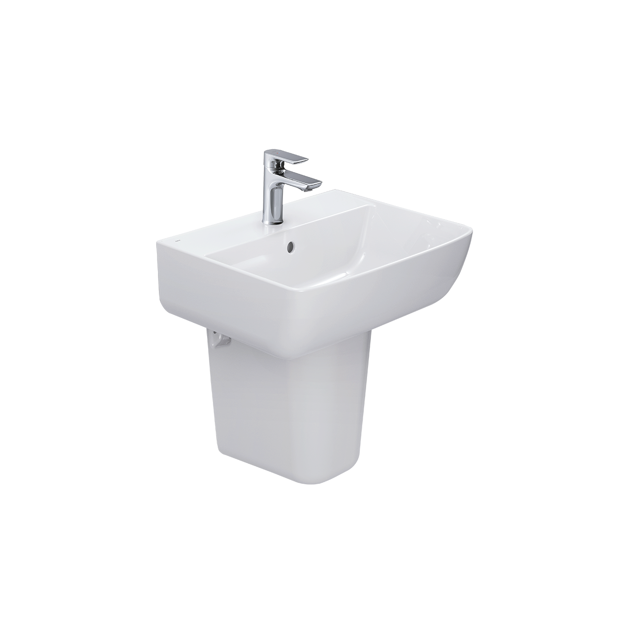 Chậu rửa mặt lavabo treo tường INAX L-312V (L312V) (L-312VFC)