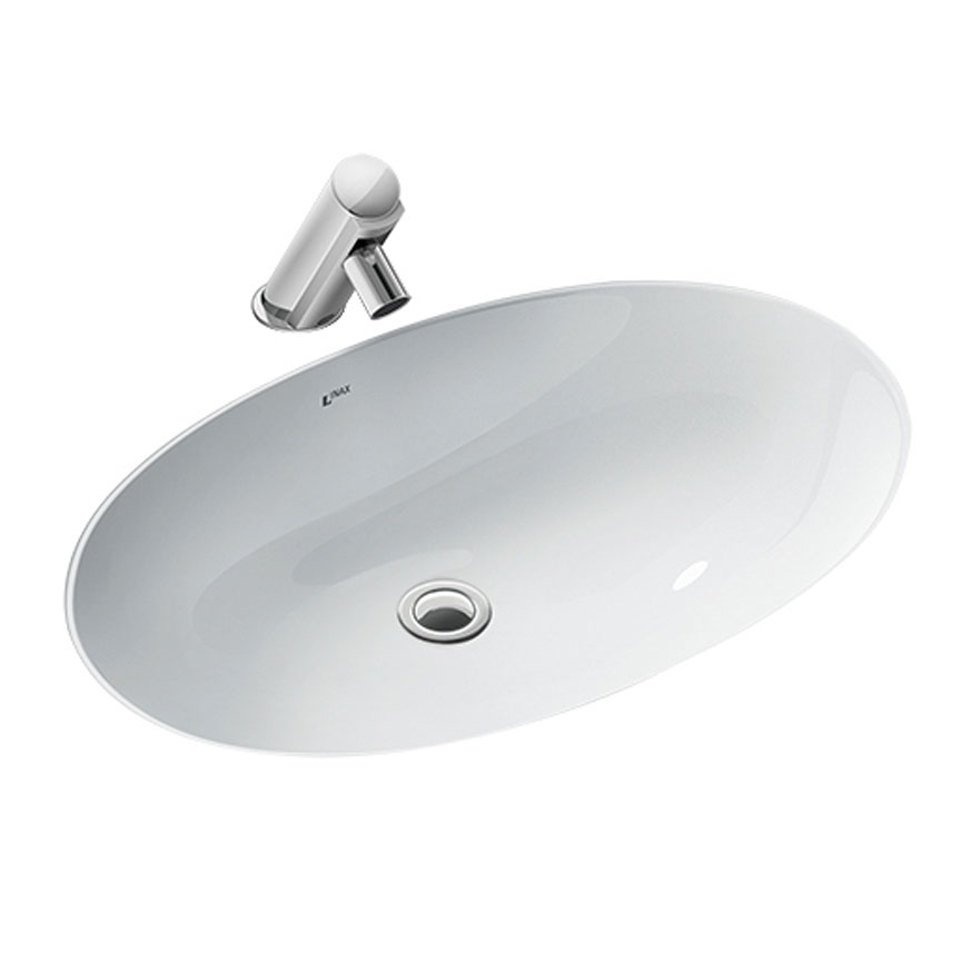 Chậu rửa mặt lavabo âm bàn INAX L-2216V/BW1