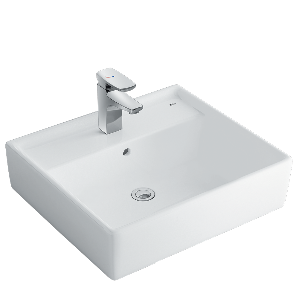 Chậu rửa lavabo đặt bàn INAX AL-293V (AL-293VFC) men Aqua Ceramic