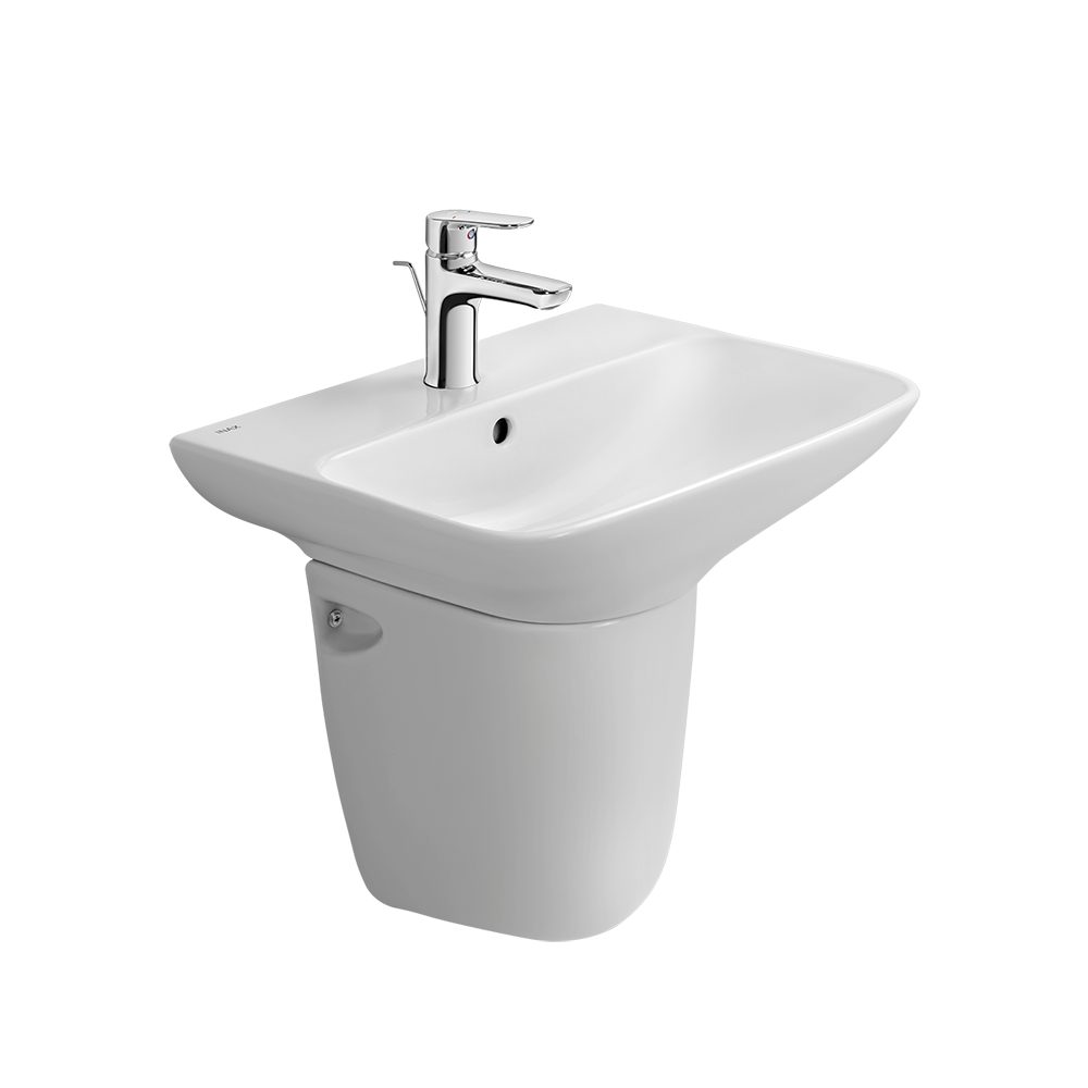 Chậu rửa lavabo treo tường INAX AL-289V (AL289V) (AL-289VFC) men Aqua Ceramic
