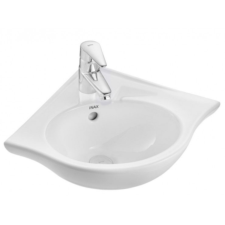 Chậu rửa lavabo treo tường INAX L-281V (L281V) đặt góc