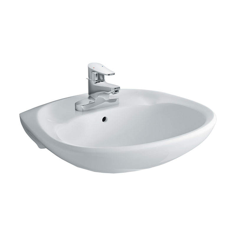Chậu rửa lavabo treo tường INAX L-284V (L284V) (L-284VFC)
