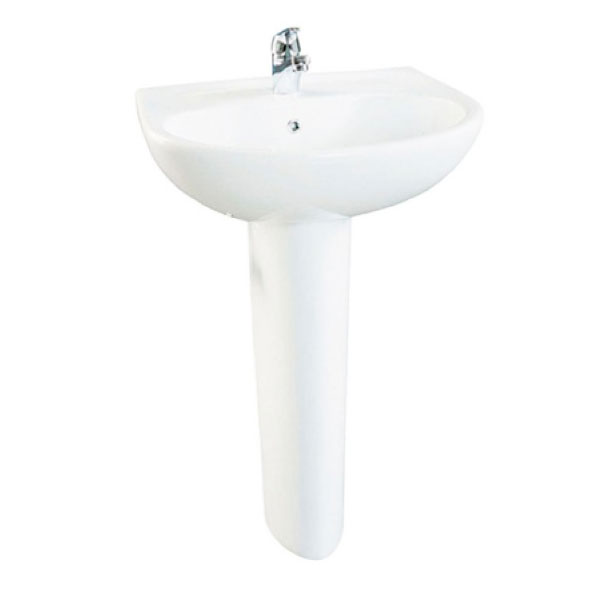 Chậu lavabo treo tường TOTO LPT236CS#W chân lửng