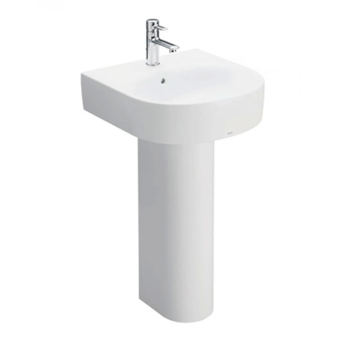 Chậu lavabo treo tường TOTO LPT766C#XW chân dài