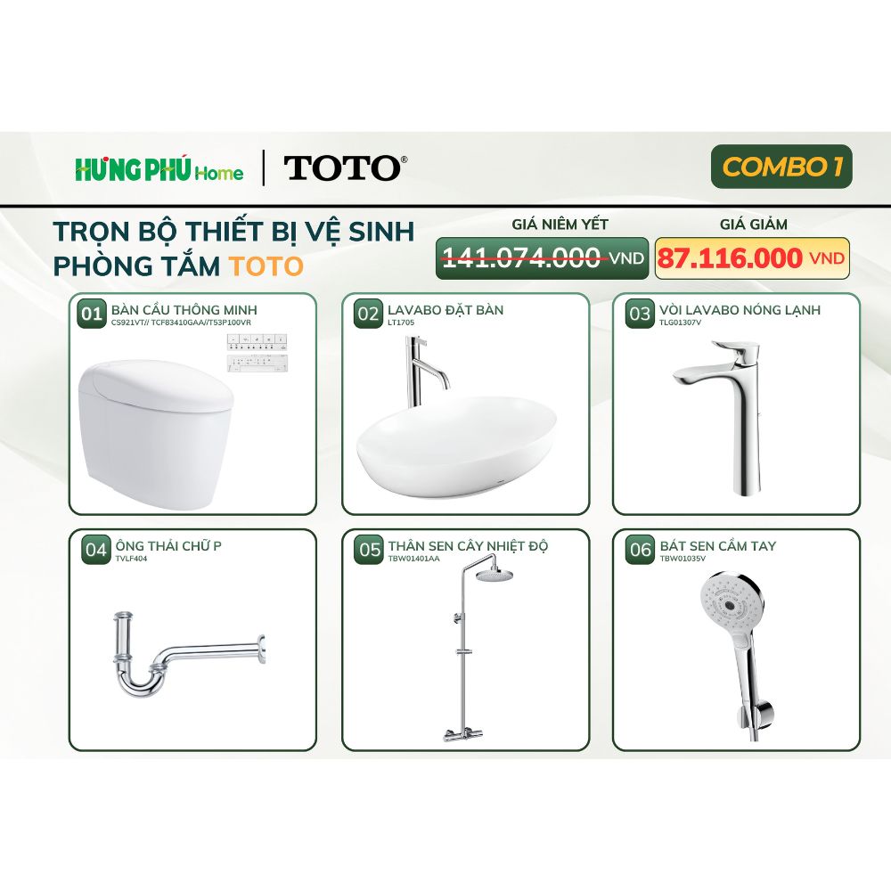 Combo TOTO 1