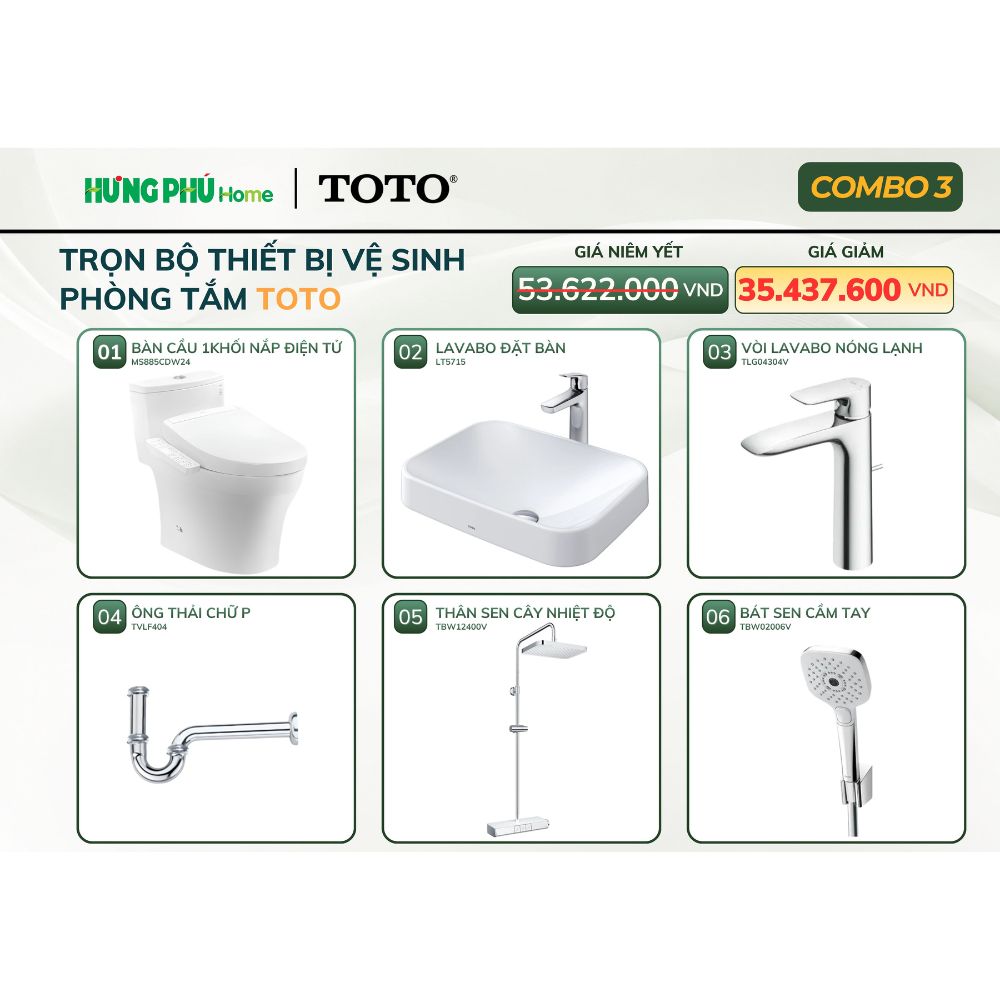 Combo TOTO 3