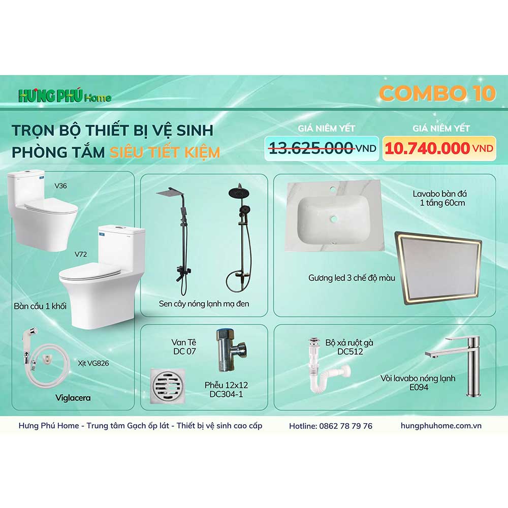 Combo tiết kiệm 10