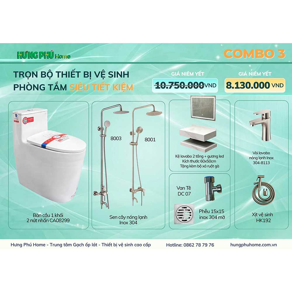 Combo tiết kiệm 3