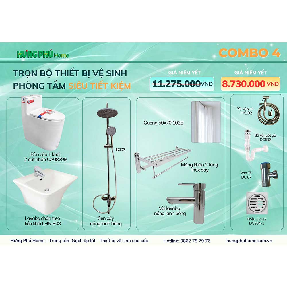 Combo tiết kiệm 4