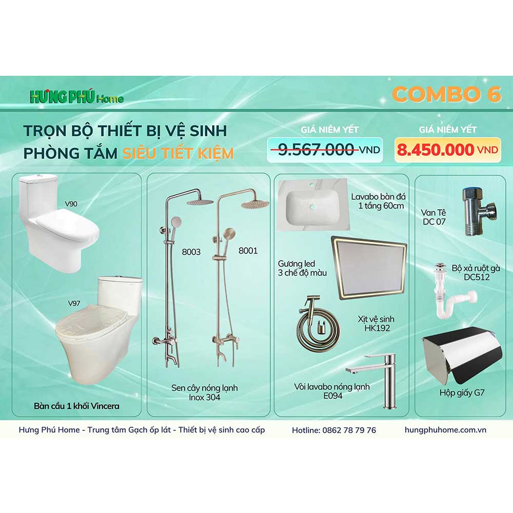 Combo tiết kiệm 6