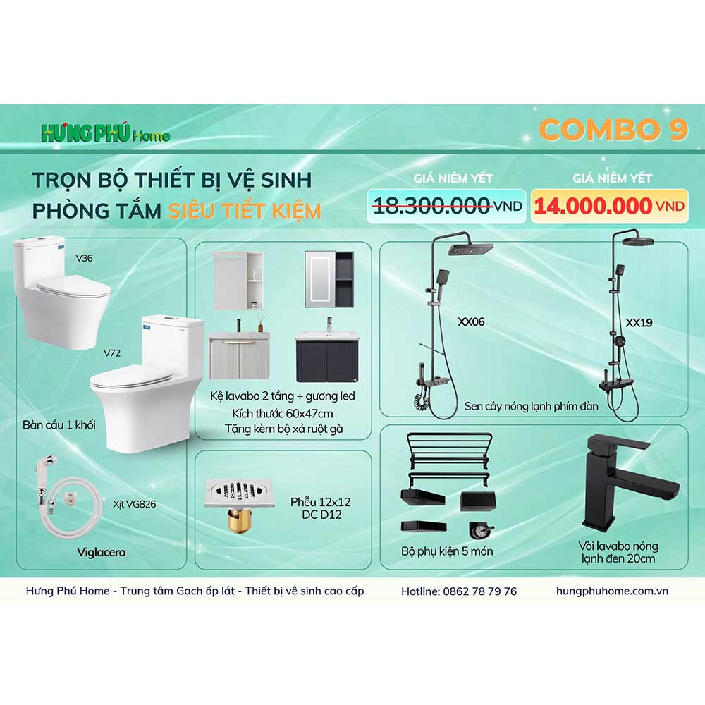 Combo tiết kiệm 9