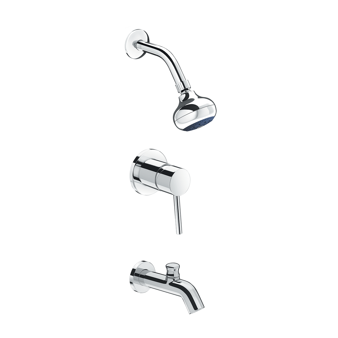 Bộ sen tắm âm tường INAX BFV-28S (BFV28S) nóng lạnh