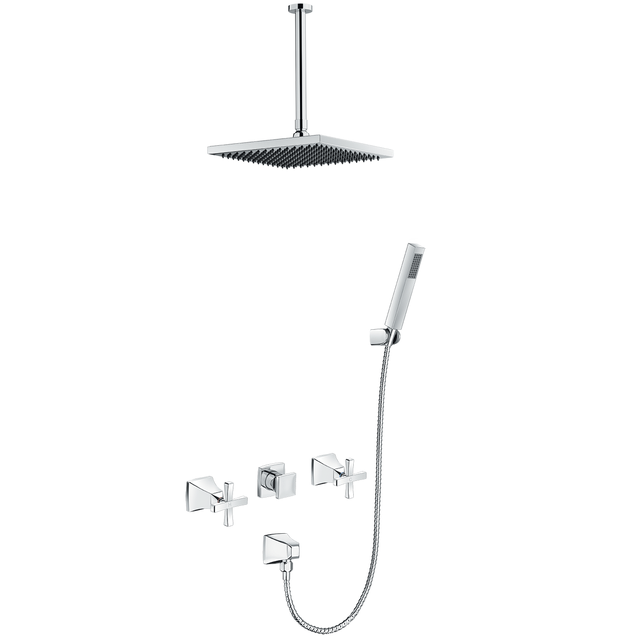 Sen tắm âm tường INAX BFV-81SEHW (BFV81SEHW) nóng lạnh