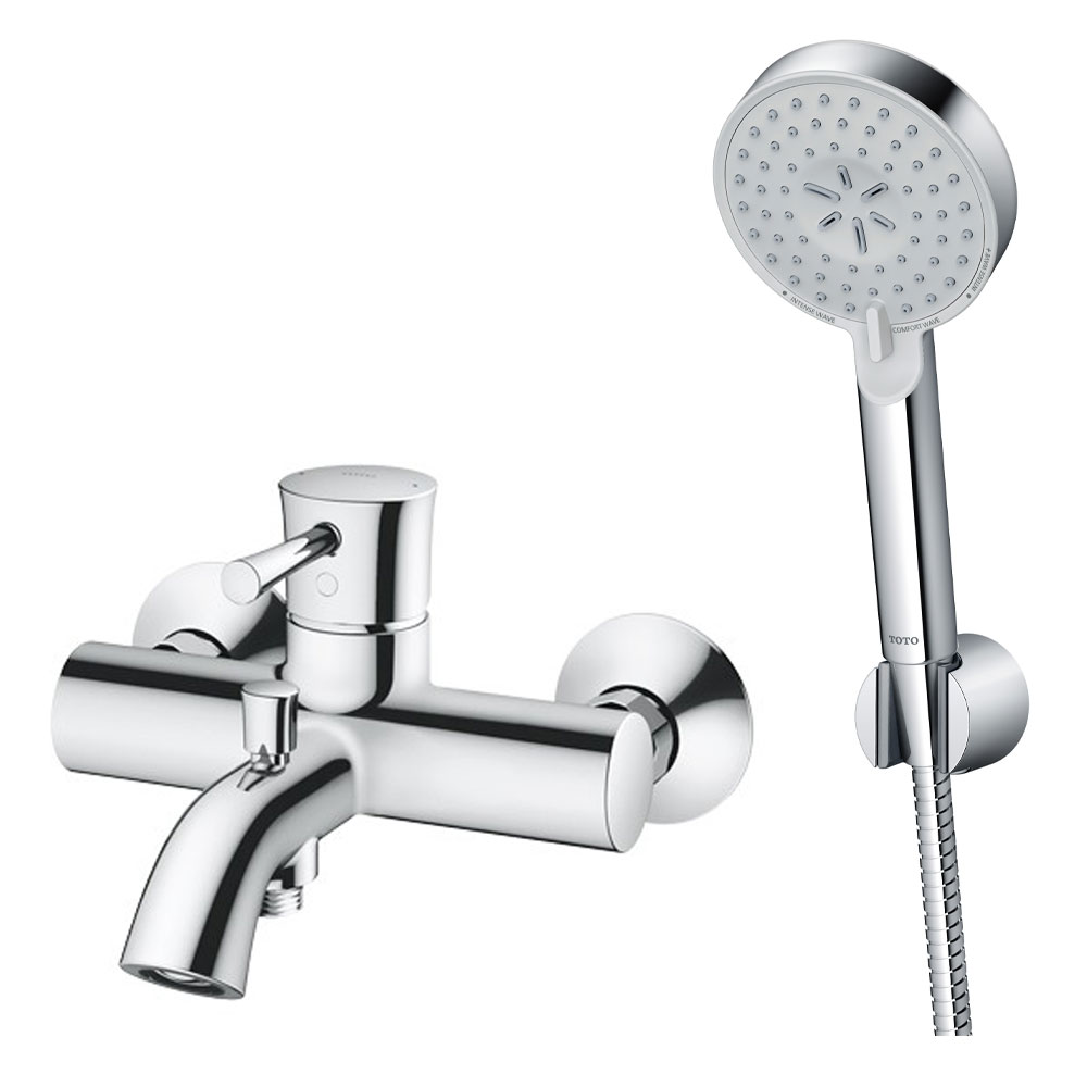 Bộ sen tắm nóng lạnh TOTO TBS02302V TBW07009A (3 chế độ)