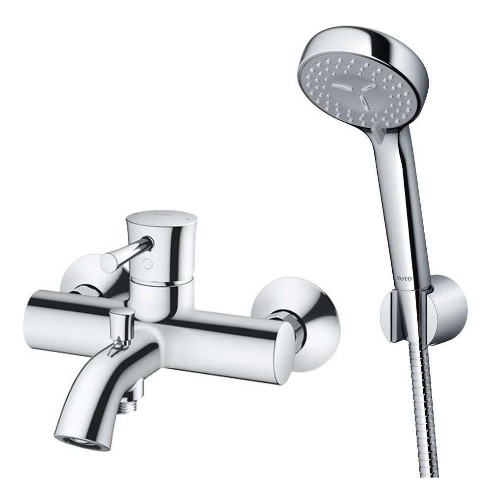 Bộ sen tắm nóng lạnh TOTO TBS02302V TBW07012A (2 chế độ)