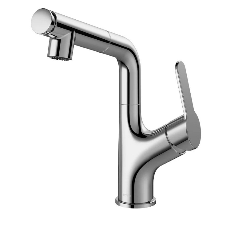 Vòi lavabo nóng lạnh TOTO TLS083J0V dây rút