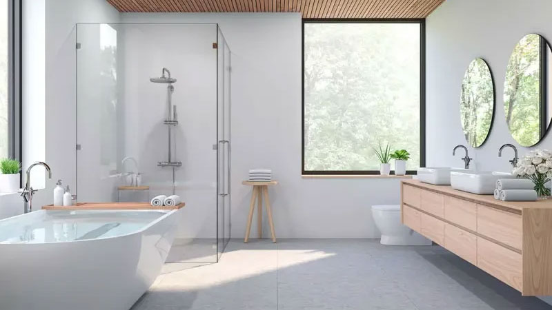 Kích thước lắp đặt vòi sen đúng tiêu chuẩn cho phòng tắm