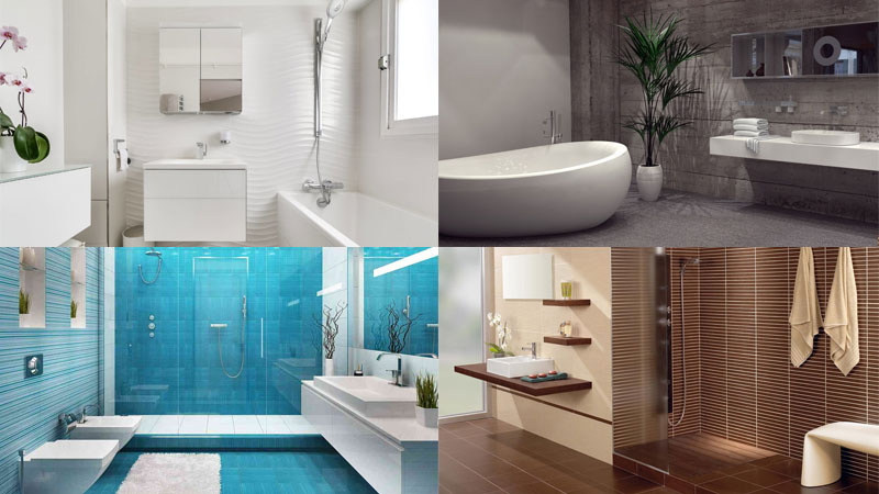 Gợi ý màu sắc cho phòng tắm được ưa chuộng nhất hiện nay