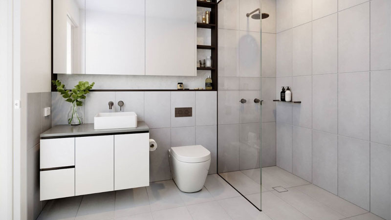 Nhà tắm phong cách tối giản - Minimalist và những điều cần biết