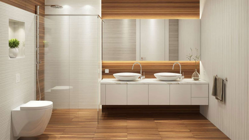 Nên thiết kế nhà vệ sinh và nhà tắm riêng hay chung