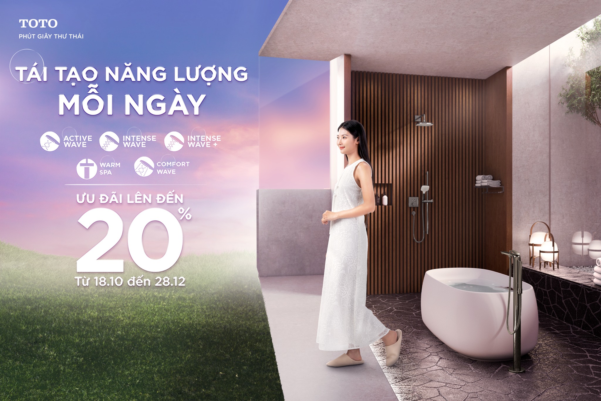 BÙNG NỔ ƯU ĐÃI CUỐI NĂM 2023 LÊN ĐẾN 25% CÙNG TOTO VIỆT NAM