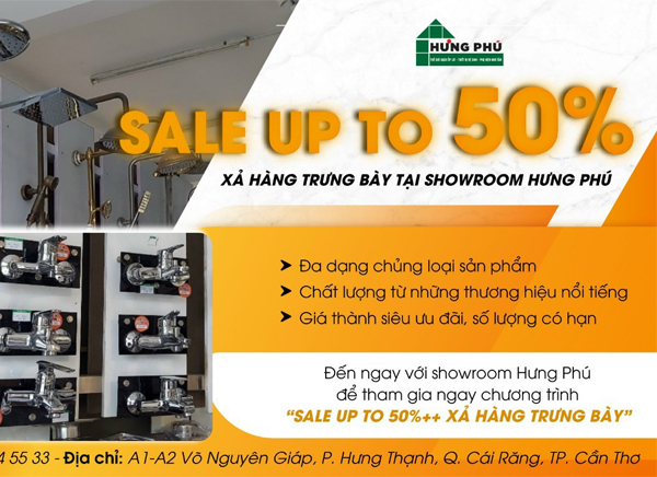 Xả hàng trưng bày - Slae up to 50% ++