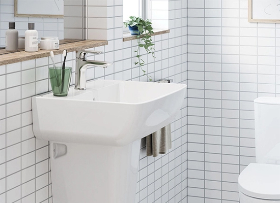 Lavabo đẹp giúp hoàn thiện không gian nhà tắm