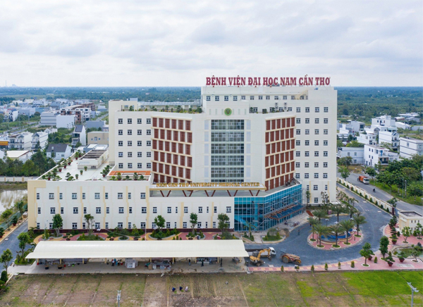 Công trình Bệnh viện Đại học Nam Cần Thơ