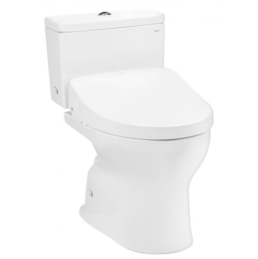 Bồn cầu 2 khối kèm nắp rửa điện tử TOTO CS302DW11